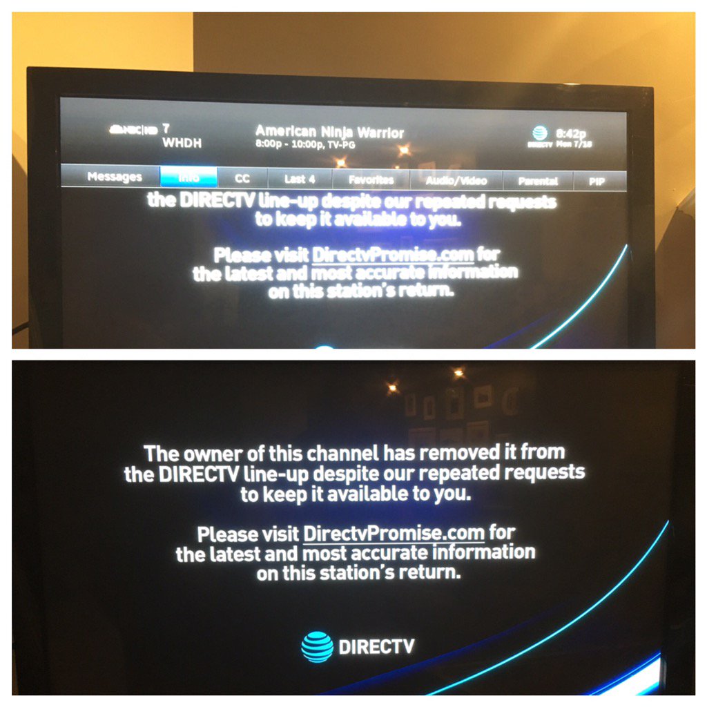 Seanstir's tweet photo. According to @DIRECTV they can no longer broadcast @nbc. #wtf PLEASE LET ME OUT OF MY CONTRACT!!!  #directv #nbc https://t.co/07km1PHEOL