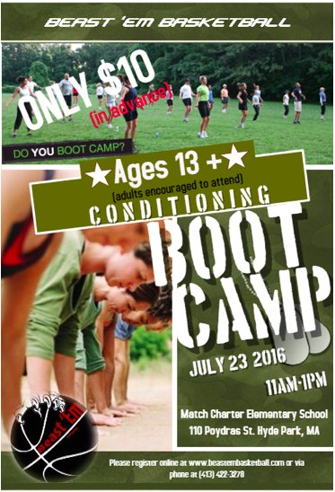 BeastEmTraining's tweet photo. Don't forget to come out on Saturday for a great boot camp workout ! https://t.co/n8heNY5TjI