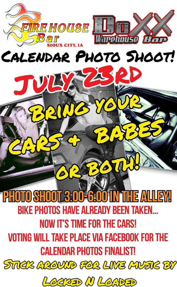 Don't miss this FUN in the SUN chance to be in our calendar. Whether you bring your CAR or your BABE we want you!