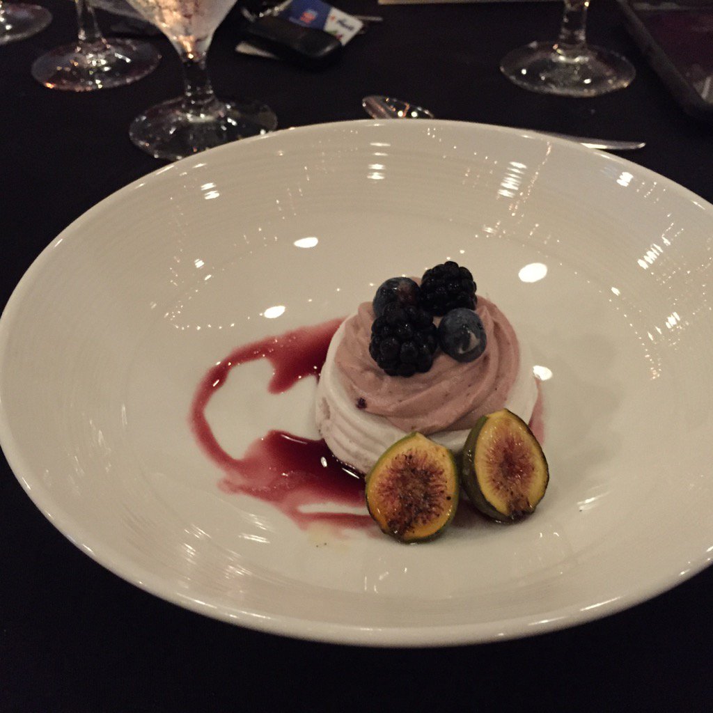 KenSmithWRAL's tweet photo. .@CompDiningNC final course; what a culinary journey! #wral #out&About #compdingnc #GotToBeNC https://t.co/W0o3WXlGS4