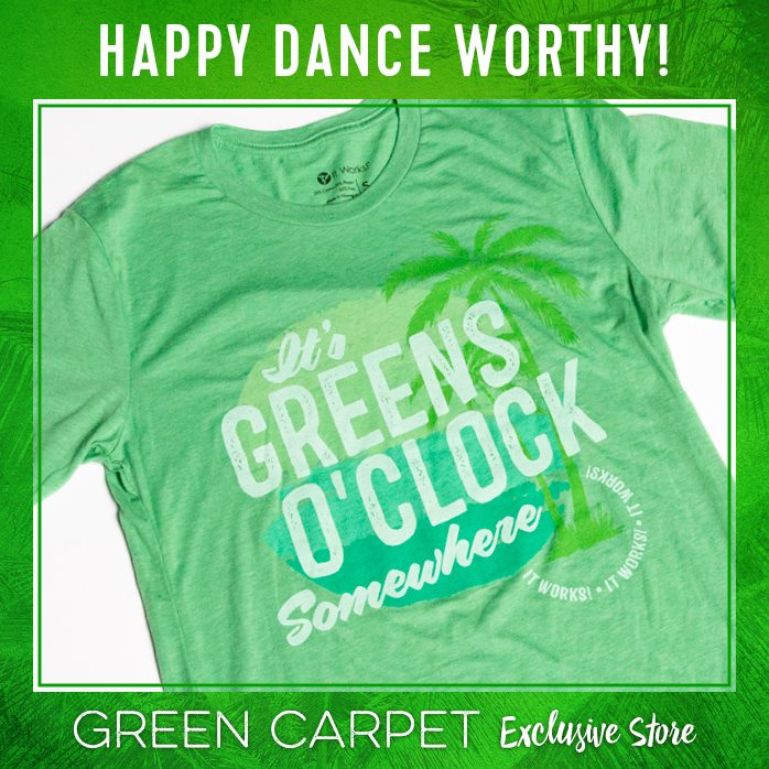 BaudiaHarris's tweet photo. It's #Greens O'Clock somewhere!  I need this shirt! #ItWorks #itworksweek 
https://t.co/BamydjC09v #LoveTheGreens https://t.co/AvYTg0ydcI