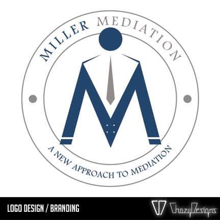 ChozyDesigns's tweet photo. Miller Mediation #logo #design 
#atlanta #miller #mediation #lawyer #chozydesigns #law #firm #bluegray #branding https://t.co/wbLGQnouLV