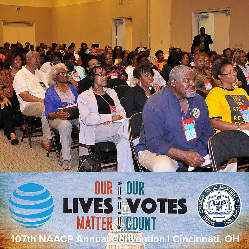 NAACP's tweet photo. Moments from #NAACP107: @NateParker, Middle Passage #JusticeSummer honor, regional meetings. #ATTatNAACP107 https://t.co/blOVoFH7nM