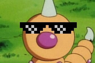 Prof_OakSt's tweet photo. When an 8cp Weedle breaks out of a pokeball https://t.co/Qr6vdWMcH6