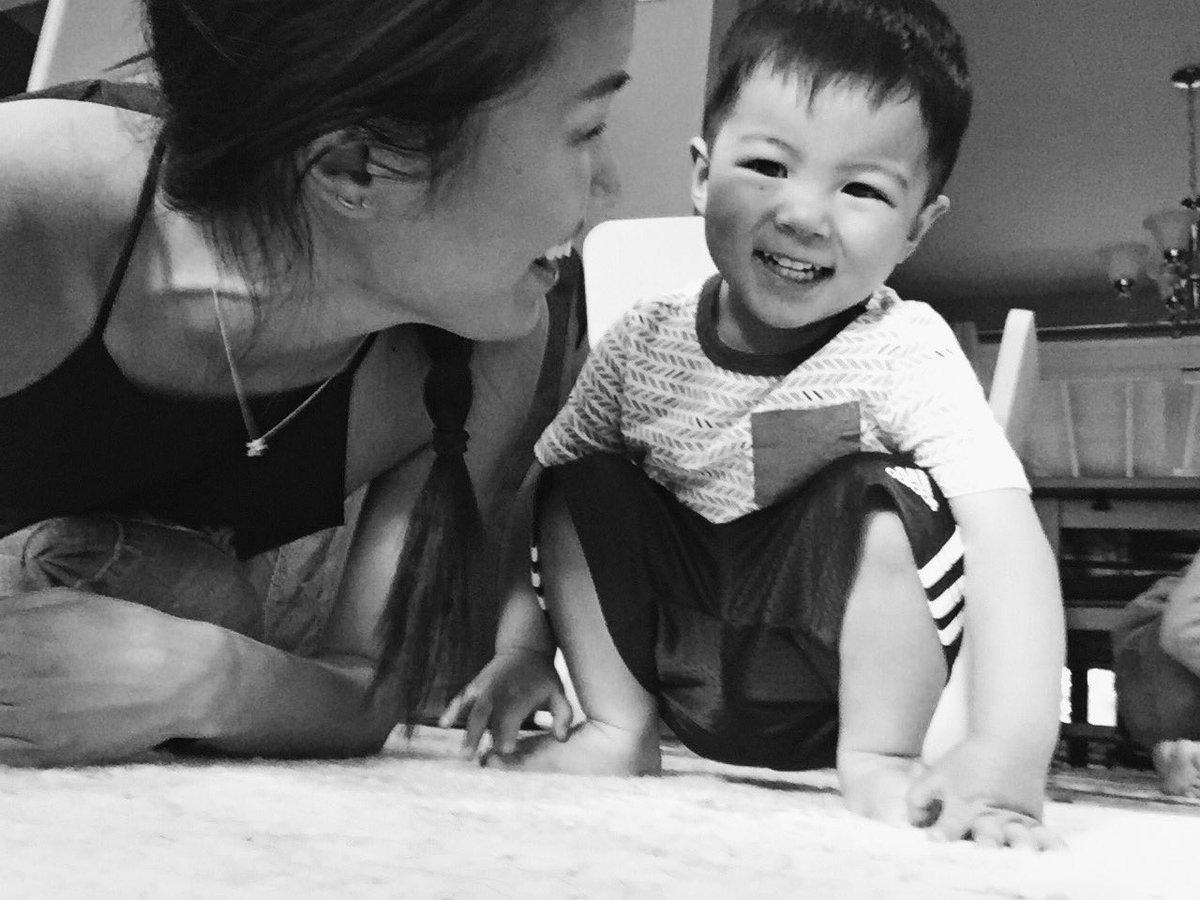 _HANAK's tweet photo. Ezra, your smile kills me 😄 https://t.co/i0ukcIpGNc