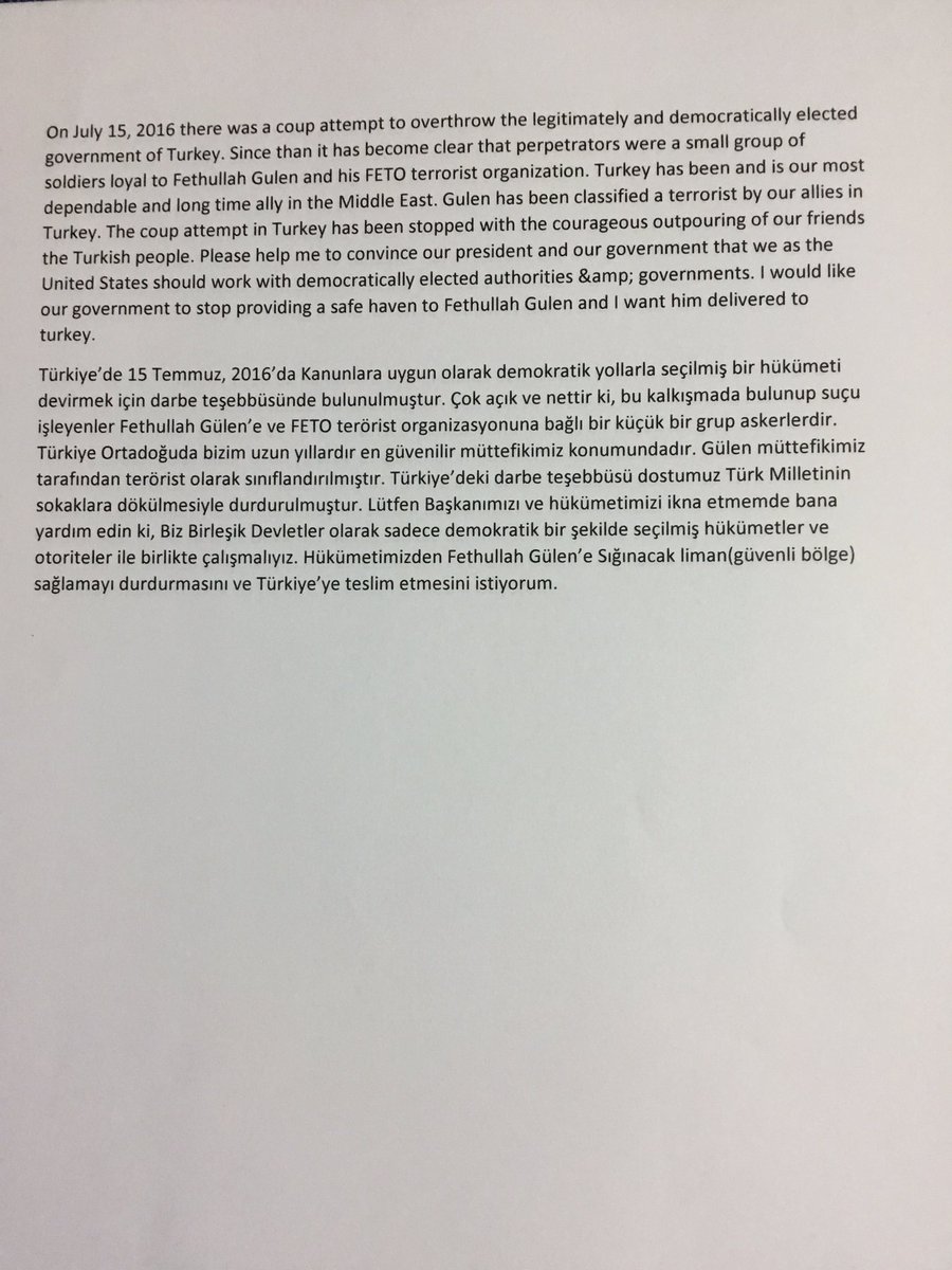 3️⃣TALEBİN İNGİLİZCE VE TÜRKÇESİ AŞAĞIDADIR...HERKESİ İMZA KAMPANYASINA KATILMAĞA DAVET EDİYORUZ...