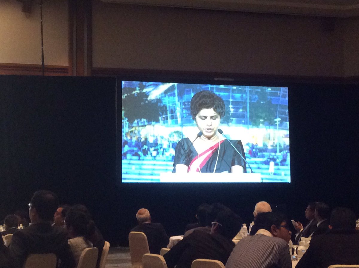 amjadmsaleem's tweet photo. Ex CJ #lka highlights need for independence of judiciary for good governance.Speaks lot of her experience #sadc2016 https://t.co/eoGO2RauTP
