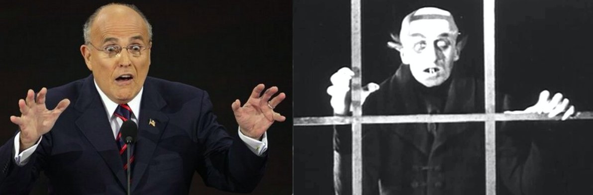 bengreenman's tweet photo. Make America Nosferatu Again. #RNCinCLE https://t.co/mZJXH4EbAp
