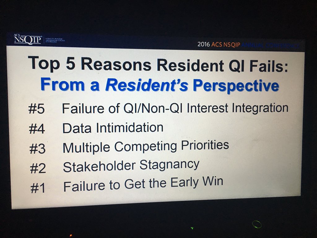 drbeckyhoffman's tweet photo. @elliotthaut @PennMedicine @acgme @surgeryspice @pbatesmurphy Here you go! #nsqip16 https://t.co/oZ8BnPjoSb