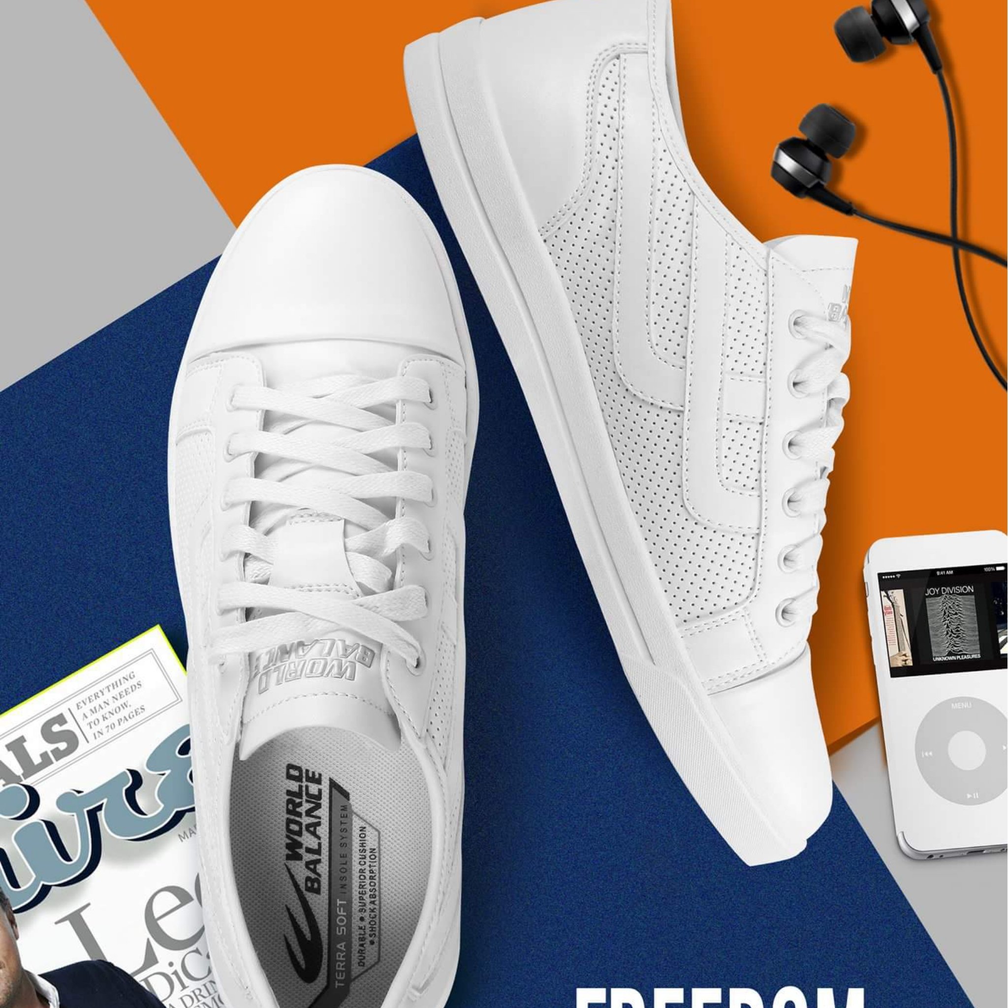 world balance white shoes sneakers