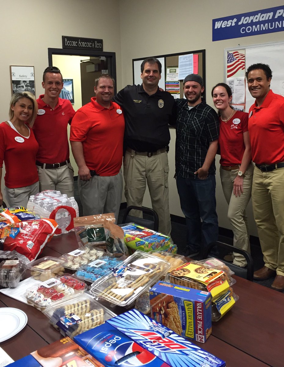 Appreciate our law enforcement partnerships!#WJPoliceChiefAndDepartment #ThankYou #Target