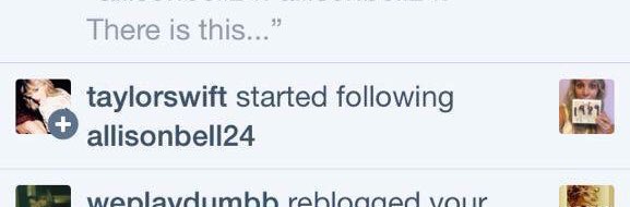 swiftiemeester's tweet image. #IStandWithTaylor because out of millions of blogs she followed me and decided to kill me😍😂 @taylornation13