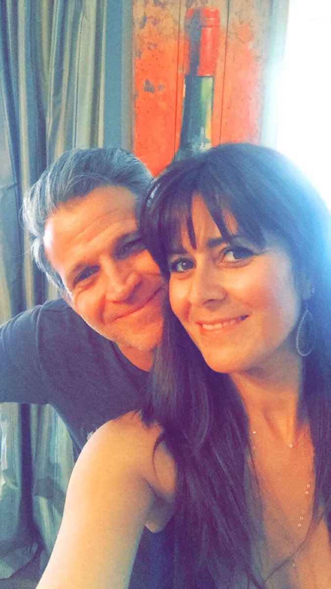 Always smiling when we watch OMO #selfieesteem @klgandhoda