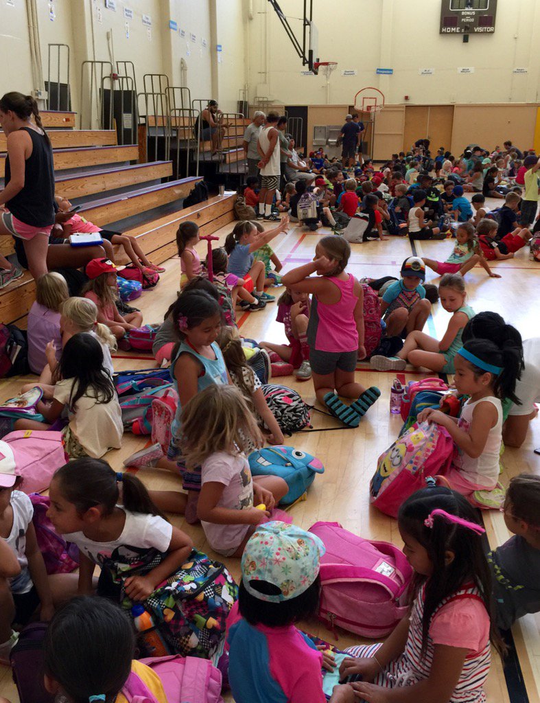 Campus is lively with <a href="/CSULB/">Cal State Long Beach</a> 49er Camp. Good fun! <a href="/csulbrecsports/">CSULB Rec Sports</a> #GoBeach