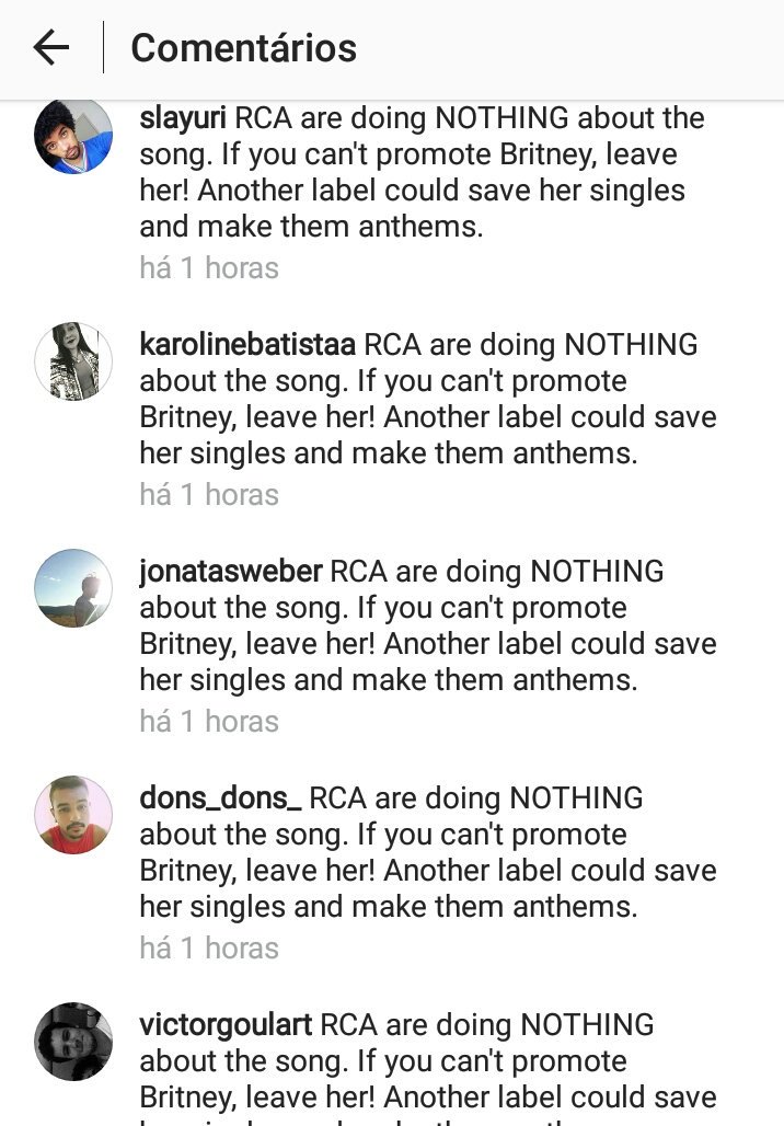RainhaBritney's tweet photo. os fãs botando pressão na @RCARecords só presta assim #PromoteMakeMe https://t.co/05SmgkXUv5