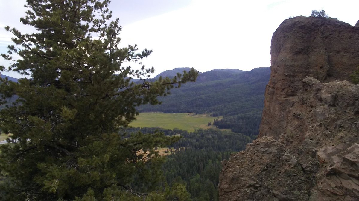 DustySpencer1's tweet image. Treasure Falls and another lookout just past Wolf Creek Pass. #pagosasprings