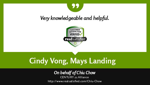 Dcc138's tweet image. This client testimonial simply made my day. realsatisfied.com/Chiu-Chow via @realsatisfied