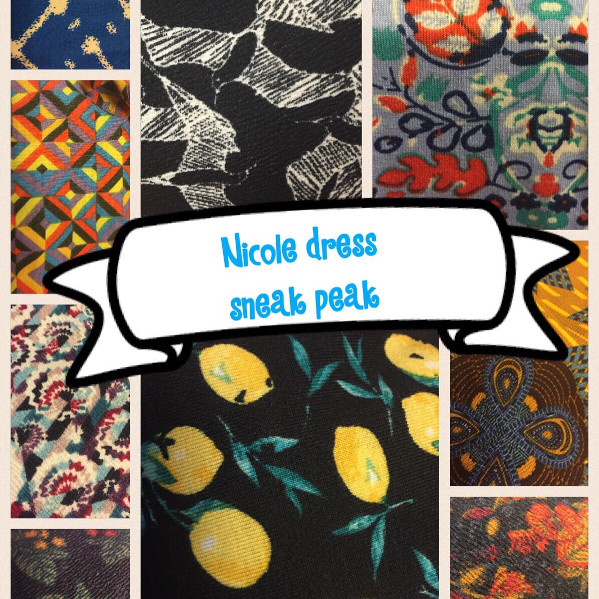 lularoe_serena's tweet image. Loving these patterns! #nicoledress #lularoe #party on #Thursday