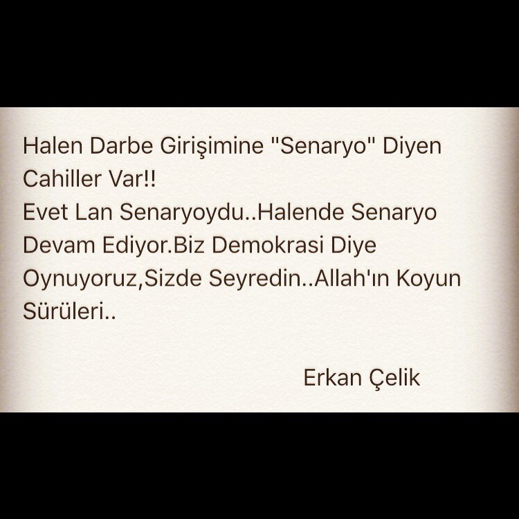 Allah'ın Koyun Sürüleri..