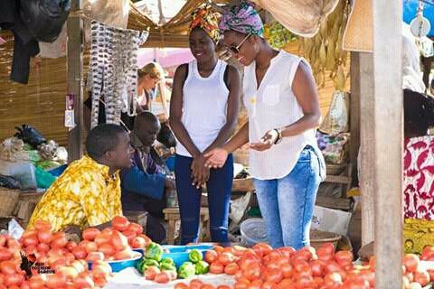 Miss Tourism West Nile contestants speaking to traders in Arua Market last week. cc <a href="/Gerard_Iga/">Uncle Gerard</a> <a href="/InsideWN/">Inside West Nile</a> <a href="/Aruacity/">#VisitWestNile</a>