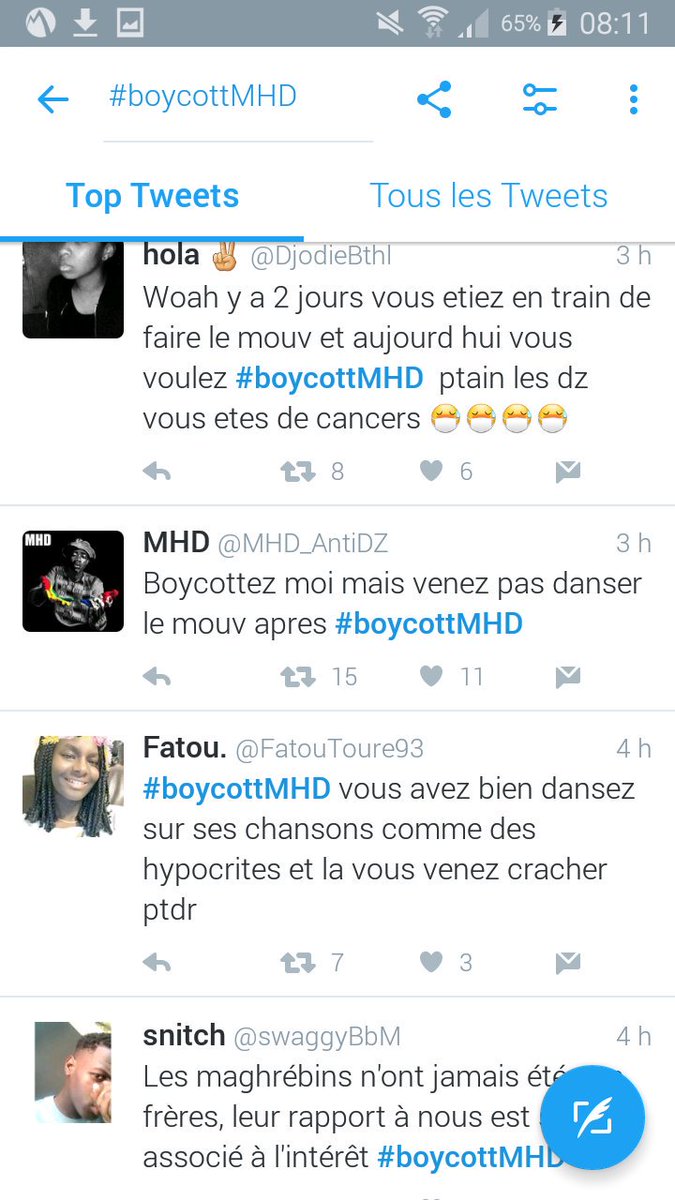 chaouikitwit's tweet photo. #boycottMHD alors les renoi pour parler des dz ya du monde mais pour vivre sans crème ya personne https://t.co/PfDKmUFvCu