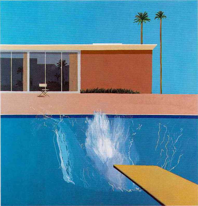 ArtGuideAlex's tweet image. A Bigger Splash 1967 #DavidHockney #HeatWave