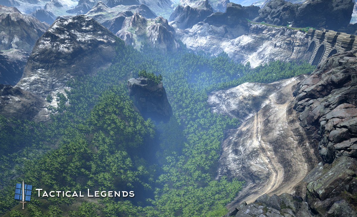 TacticalLegends's tweet photo. That is how 8000 trees look like https://t.co/IOCocgGABB #UE4 #WIP #Indie #IndieGame #IndieDev #GameDev #GamersUnite https://t.co/aES5zUSrDR