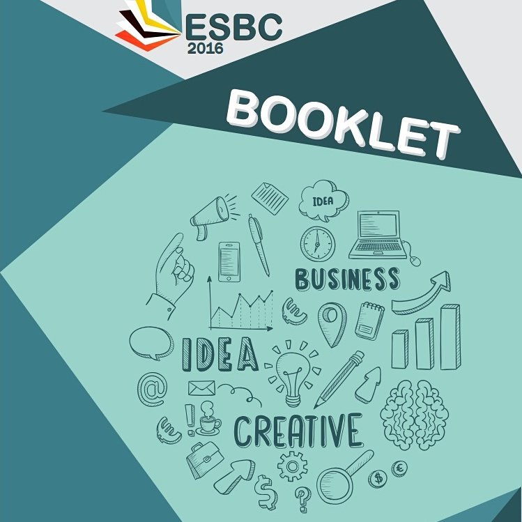 Haii haii para calon pengusaha muda sukses
Untuk bookletnya bisa download di blog kami di esbc2016.blogspot.co.id
