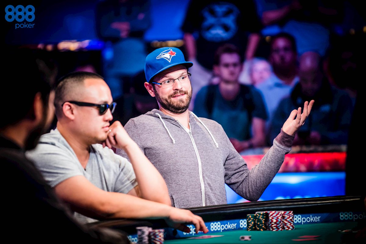 888poker's tweet photo. Griffin Benger @GriffinBenger leveled from the $160 Satellites to win his Main Event seat! Wow! #888wsop #888vegas https://t.co/qbiQexvJwN