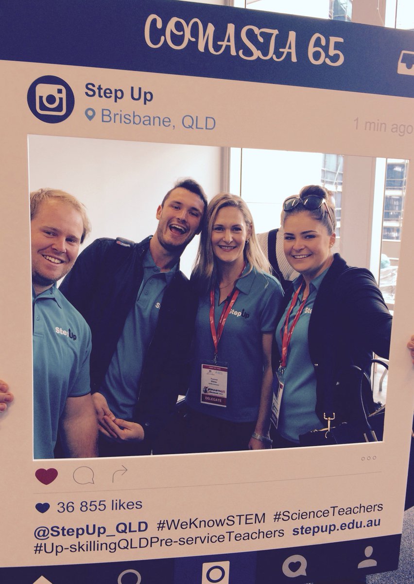 StepUp_QLD's tweet photo. What did I learn from #CONASTA65 conference? Hear stories from our pre-service teachers https://t.co/m2cSfOxbwj https://t.co/p80tQJEOhz