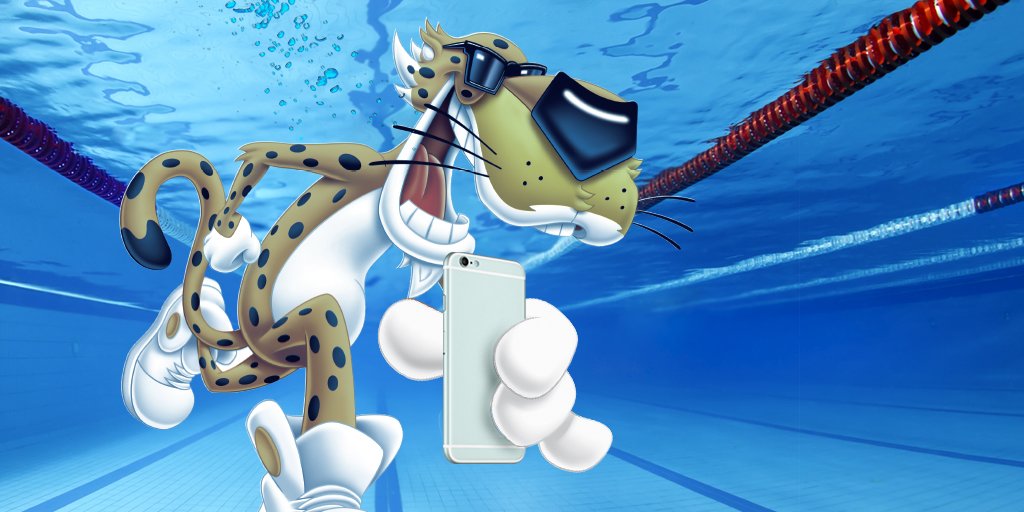 CheetosArabia's tweet image. Even if you’re underwater, I will find you, and I will catch you! #OnTheHunt