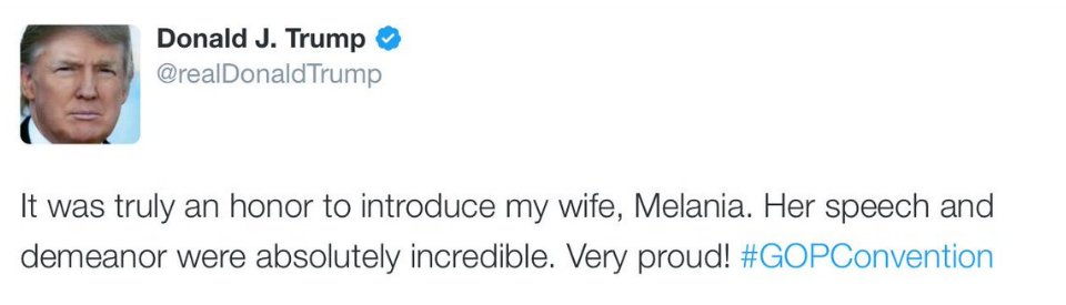 SthembisoMedia's tweet photo. And it continues... #FamousMelaniaTrumpQuotes https://t.co/GLaVvM7pGX