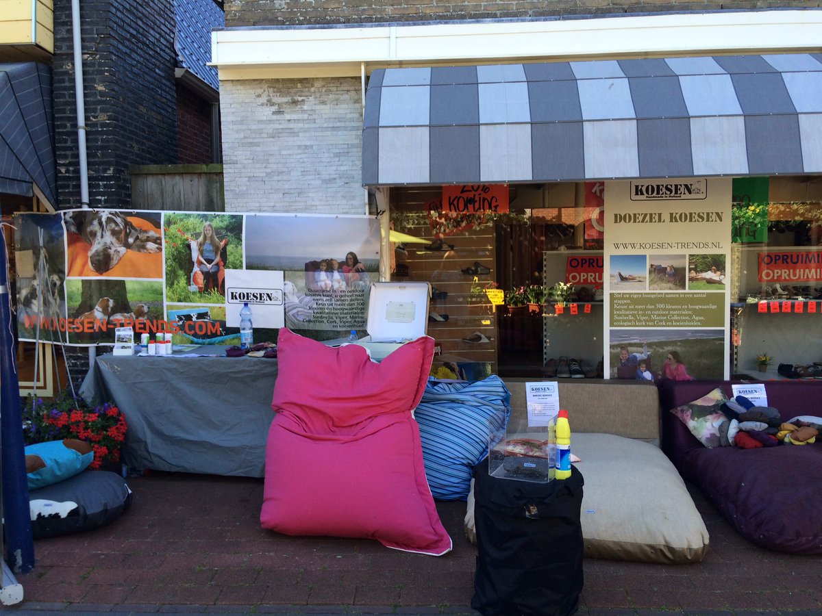 #koudum#markt#friesland#koesen#hondenkussen#loungebedden#zitzakken#tuinkussens#op maat