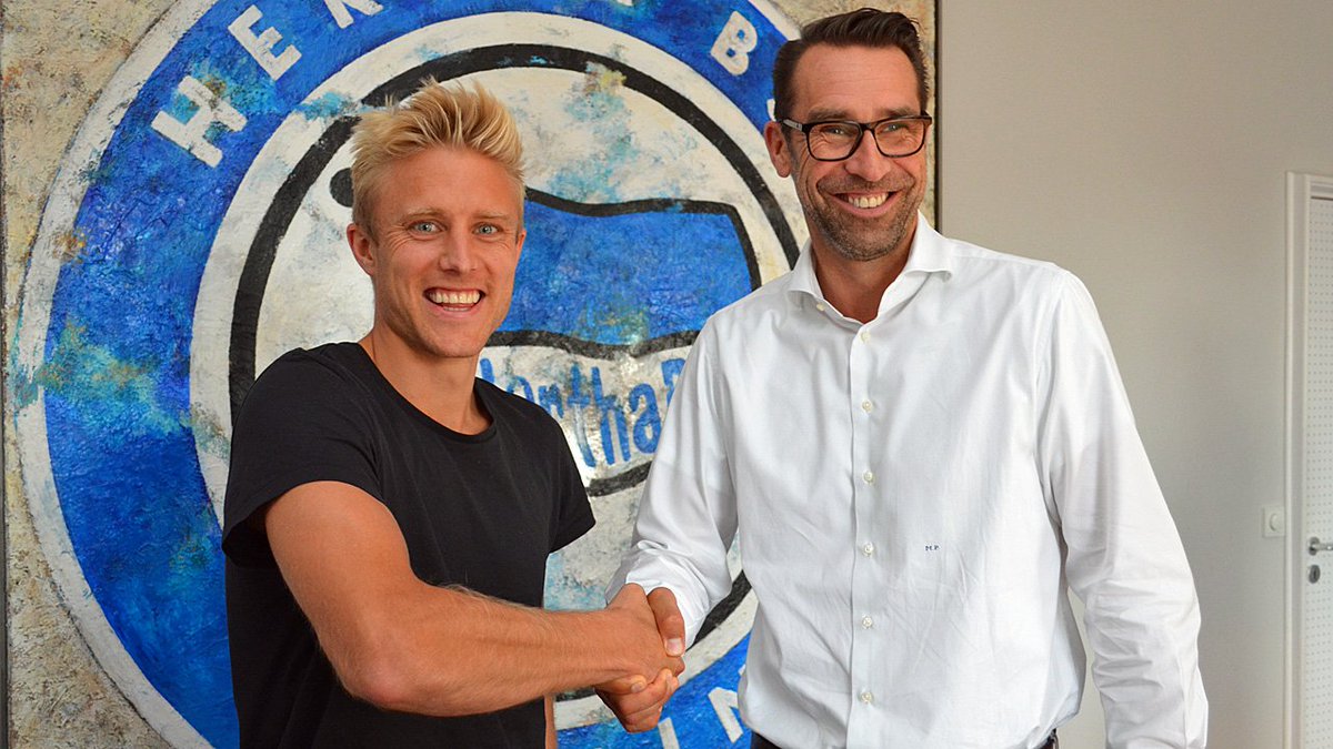 Der Wikinger bleibt an Bord! <a href="/PerCSkjelbred/">Per Ciljan Skjelbred</a> hat bis 2019 verlängert! fal.cn/E8BX #hahohe