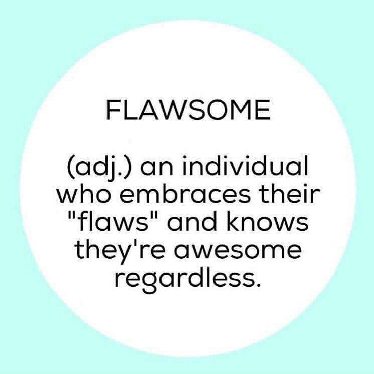 maryvmajor's tweet photo. Be #flawsome today ✌🏻️ https://t.co/hAewJQGDbz
