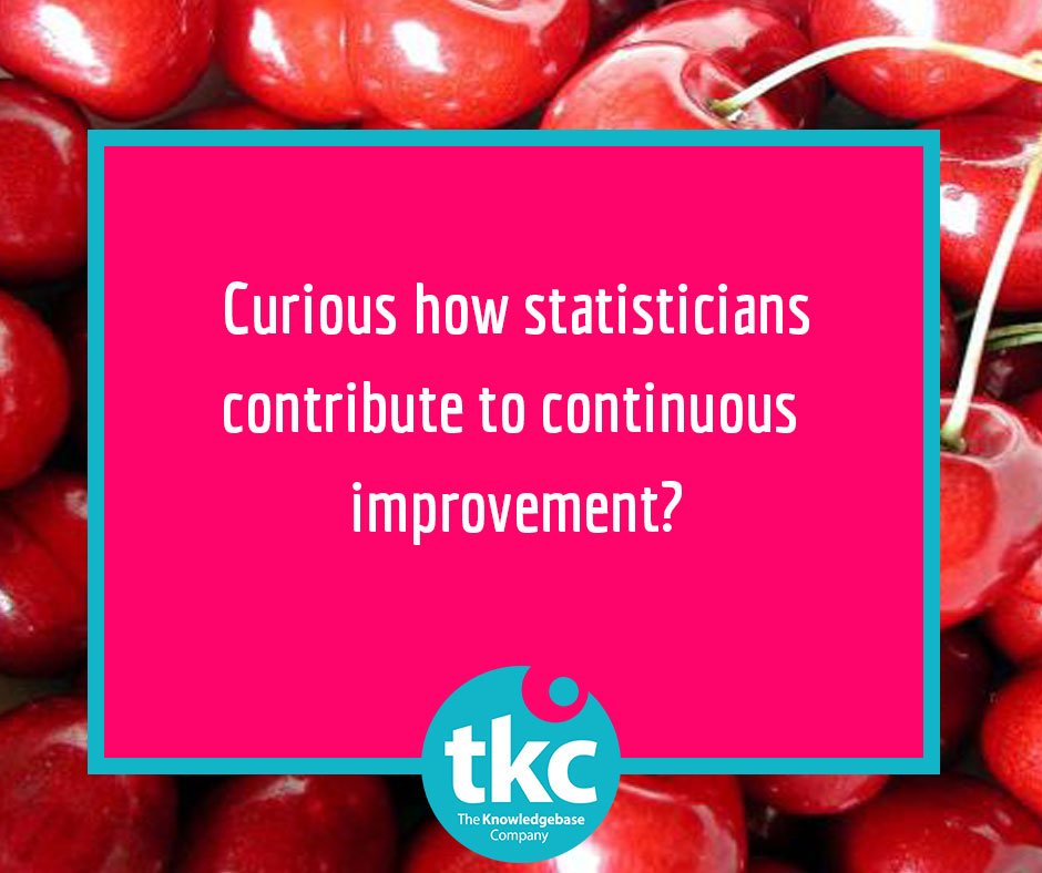 Curious how statisticians contribute to continuous improvement? We love to help. #cx bit.ly/1RpJhCW