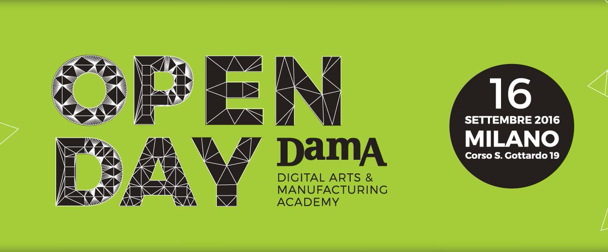 damacademy's tweet photo. Partecipa all’OpenDay di DAMA e scopri le nuove professioni del #futuro!
https://t.co/qibtwegDYB https://t.co/nFLWdzFVXg