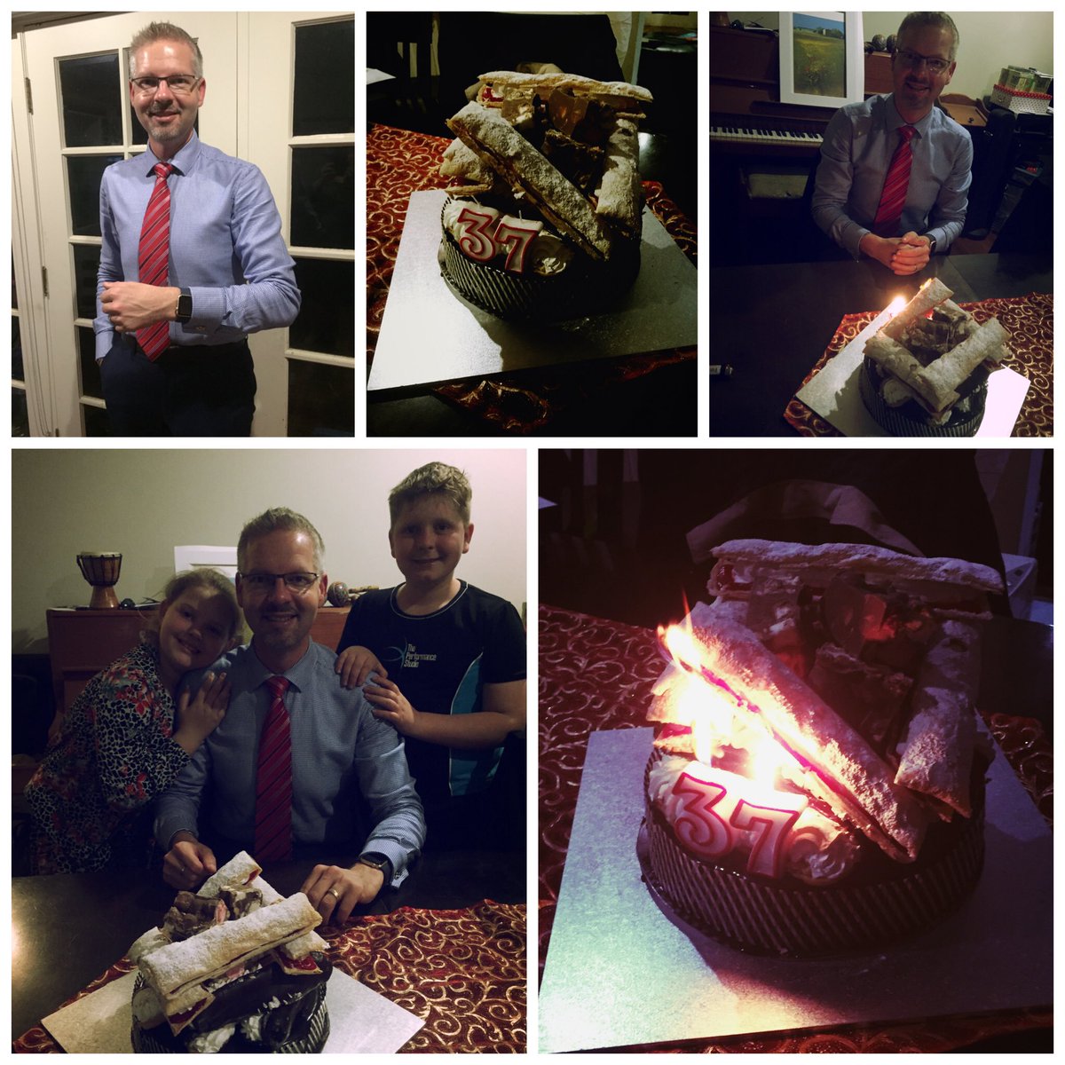 bek_zadow's tweet photo. He's our HAPPY BIRTHDAY boy!! Happy 37th Matt Zadow!! #37thbday #applewatch #caketime https://t.co/VU6PS5NNw4