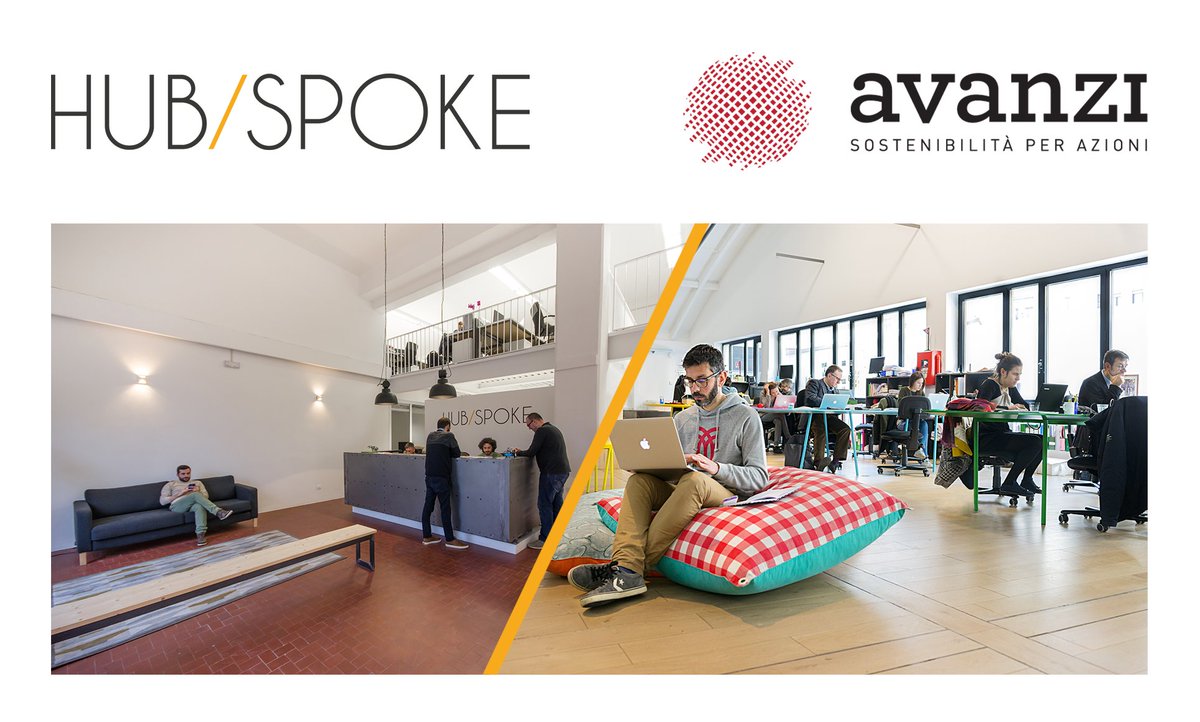 hubspokers's tweet photo. Hub/Spoke fa un passo in Avanzi,nasce la partnership con il #coworking @avanzi_ #rete #partnership #networking https://t.co/wj287kpNfw