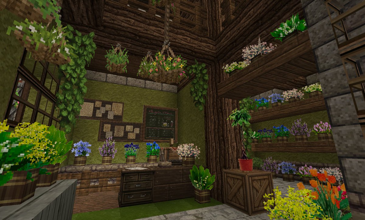 みや No Twitter お花屋さん٩ ๑ ๑ ۶ Minecraft マイクラpe