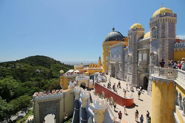 #PalaceDay : le Palacio Nacional da Pena, à Sintra, 7ème merveille du #Portugal @TurismodeLisboa