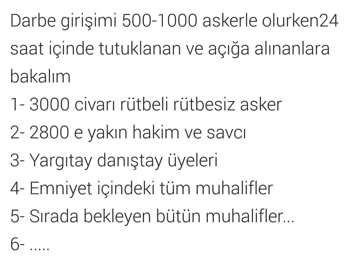 BurakAltinkilic's tweet photo. Darbe bahane 
Muhaliflerin tasfiyesine vesile... 
#15TemmuzDarbeTiyatrosu https://t.co/5mpNYEJm3v