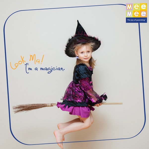 MeeMeeIndia's tweet photo. Kids love impersonating others. Who did your child enact at their first fancy dress event? #MyBabysFirst https://t.co/mhdKt8PcHq