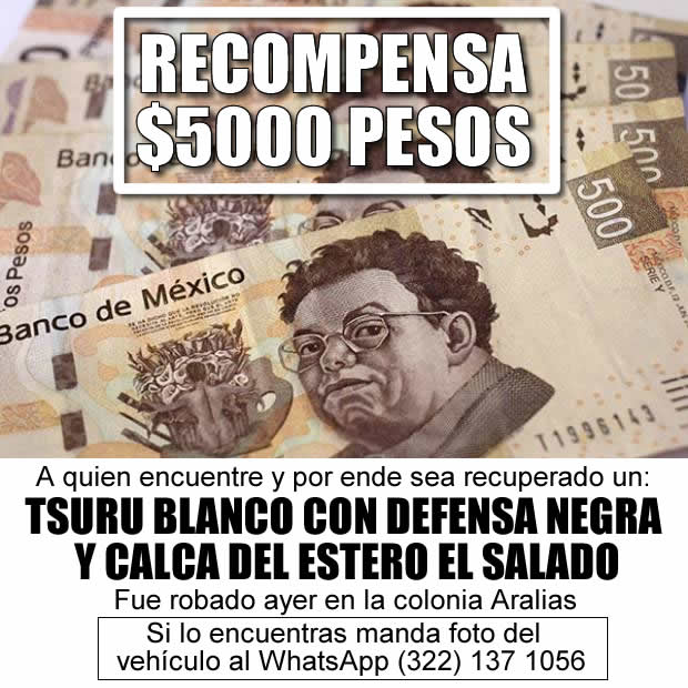 ELMentadoChavez's tweet photo. #PuertoVallarta #RivieraNayarit
RT PORFA -
COMPARTE $$ RECOMPENSA $$
*Por la recuperación en condiciones aceptables. https://t.co/sL0FlYMs0r