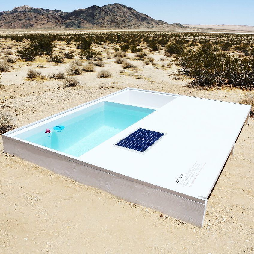 MaisonPenedes's tweet photo. 💦 Una #piscina en medio del desierto de #mojave #california #socialpool #alfredobarsuglia … https://t.co/NCSn7wqpTF https://t.co/u8qZuStf5Q