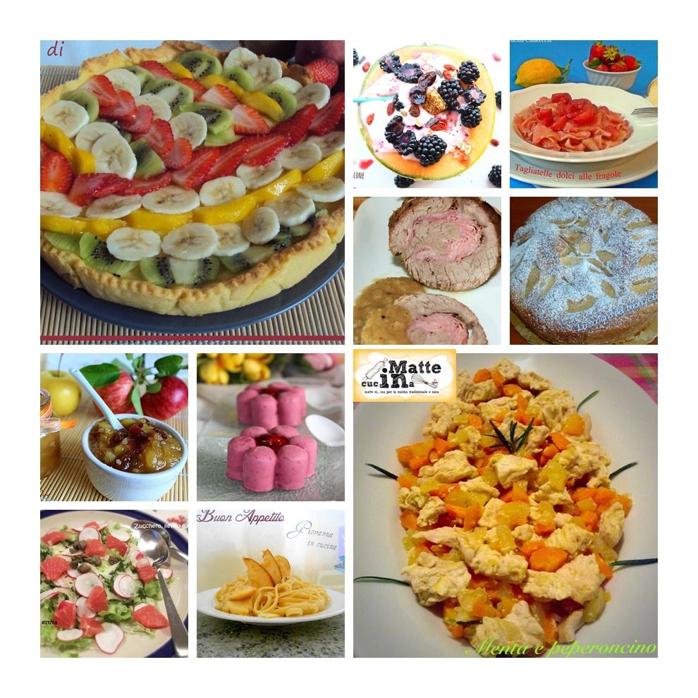 Menù a tutta frutta primi secondi e dolci bit.ly/2a8PySa
