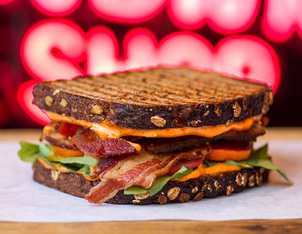 sandwichshopbk's tweet photo. This is a Handsome "BLT" with Chipotle Sauce and Arugula!! https://t.co/cncRA0mZoQ #chipotle #chipotleblt https://t.co/it8KfcI3Qf