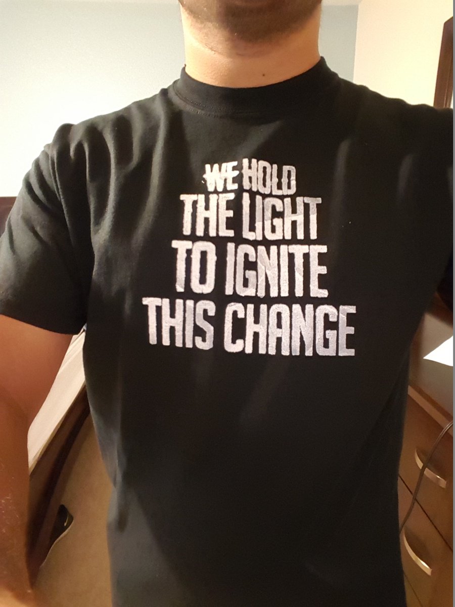 soundsofarson's tweet photo. "We hold the light to ignite this change" - Sounds of Arson #allLivesMatter https://t.co/ngcTk4v4Hs