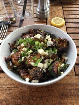 SoMainKitchen's tweet photo. These are no ordinary Brussel Sprouts…Chef Kristy Stone makes hers with Feta, Bacon, Balsamic &amp; Basil Vinaigrette https://t.co/53lNESWBm2