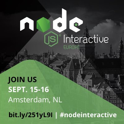 #NodeInteractive Europe is the marquee event for JavaScript &amp; Node.js developers. Join us! events.linuxfoundation.org/events/node-in…